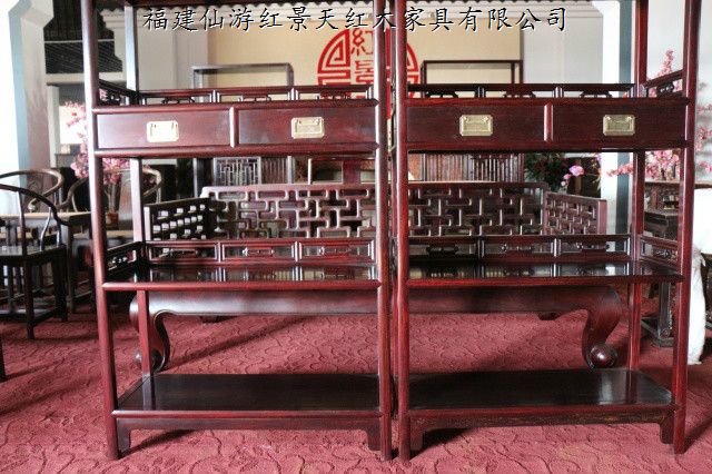 贊比亞血檀書架