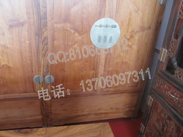 獨(dú)板越南黃花梨頂箱柜